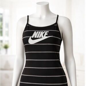 Nike Black Striped Dress